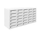FixtureDisplays® 30-Slot Cell Phone Storage Station Lockers with 5.5"L Slot Works for Mini, Assignment Mail Slot Box 15254-NEW No Charging Capability - for Charging Lockers Purchase SKU 15252.