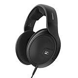 Sennheiser HD 560S Open-Back Over-Ear Wired Headphones – Neutral, Natural Sound for Music, Gaming, and Content Creation, Black