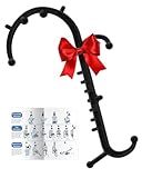 Cubetoou Back and Neck Massager for Pain Relief Deep Tissue, Upgraded Full Body Trigger Point Cane Massage Tools, Massage Stick Pressure Point Hook, Muscle Knot Remover Tool (Black)