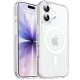 CACOE Magnetic Case for iPhone 17 6.3 inch, Clear