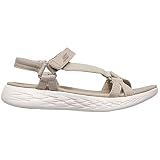 Skechers Performance Women's on-the-Go 600-Brilliancy Sport Sandal, natural, 7 M US