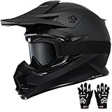 TRIANGLE Adult Dirt Bike Helmet Full Face Motocross Helmets DOT Certified