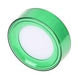 Randomly one Round Finger Wet Sponge with Plastic Case Bank Finance Department Office Supplies Fingertip Wet Tool for Counting Cash Money Papers Bills Documents Finger Moisteners, Random Color