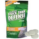 Airmax Stock Tank Defense, Livestock Water Trough Cleaner, Clean Drinking Tanks for Horse, Cattle, Goat & Chicken, Safe & Easy-to-Use Cleaning Tablet Treatment for Farming & Agricultural Use, 6 Tabs