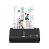 Epson Workforce ES-C220 Compact Desktop Document Scanner with 2-Sided Scanning and Auto Feeder (ADF) for PC as Well as Mac