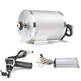 Electric Brushless DC Motor Kit,48V 2000W Motor,33A Controller,LCD Throttle