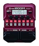 Zoom B1 Four Bass Multi-Effects Processor Pedal, with 60+ Built-in Effects, Amp Modeling, Looper, Rhythm Section, Tuner, Battery Powered