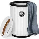 Towel Warmers for Bathroom, 20L Large Bucket with LED Display, 3 Heating Modes & Adjustable Timer, Auto Shut-Off Safety, Fits 2 Oversized 40"x70" Towels, Bathrobes & Blankets – Spa-Grade Towel Heater
