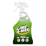 Lime-A-Way Hard Water Stain Remover Spray, Removes Lime, Calcium & Rust in Seconds, Bathroom Cleaner, 22 fl oz