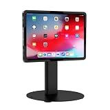 Mount-It! Universal Tablet Countertop Stand, Secure Kiosk Mount, Black
