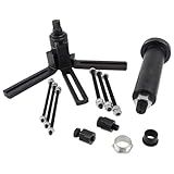 GZZTORES Crankcase Splitter Separator & Crank Puller Installation Tool Compatible with Motorcycle Dirt Bike for Disassembling Vertically Split 2 or 4-stroke Crankcase