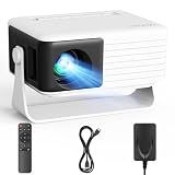 Yoton Y3 Mini Projector, Ultra-Compact 317g, 360° Stand, Auto Keystone