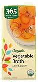365 by Whole Foods Market, Organic Low Sodium Vegetable Broth, 32 Fl Oz