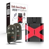 2 Programmable Key fob Scanner Tool, Easy DIY Programmer Kit Replacement for Smart Keyless Entry Remote Dodge Dart Charger Challenger M3N-40821302
