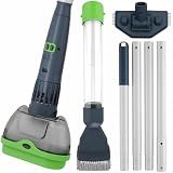 Rechargeable Pool & Spa Hot Tub Vacuum Cleaner - Dual Mode & Magnetic Drive System, 25µm Ultra Fine Mesh Filters for Hot Tub, Small Above Ground Pools - 70 Mins