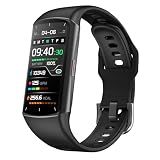 Smart Watch Fitness Tracker with 24/7 Heart Rate, Blood Oxygen Blood Pressure Monitor Sleep Tracker 120 Sports Modes Activity Trackers Step Calorie Counter IP68 Waterproof for Andriod iPhone Women Men