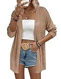Zeagoo Womens 2026 Summer Crochet Cardigan Sweaters Lightweight Boho Kimono