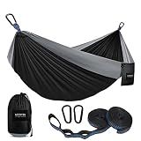 Kootek Camping Hammock 500lbs Capacity Outdoor Camping Essentials, Double