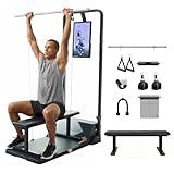 Speediance Gym Monster Smart Home Gym, Multifunctional Strength Training Machine, Smith Machine Power Cage Workout Station, Squat Rack Cable Machine, Full Body Fitness Equipment for Home Workout