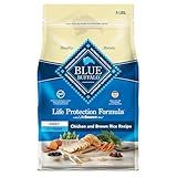 Blue Buffalo Life Protection Formula Natural Adult Dry Dog Food, Chicken and Brown Rice 5-lb Trial Size Bag