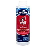 BioGuard Off The Wall Surface Cleaner, 1 pt, Single, Swimming Pool & Spa Surface Cleaner, Removes Tough Grime & Scale, Works on Most Types of Pool & Spa Surface