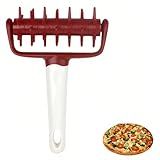 Pizza Dough Docker Docker Dough Bubble killer Time-Saver Pizza Dough Roller Docker Dough Blistering Killer Pizza Docker Roller for Home Kitchen Pizza Making Accessories Pizza Docking Tool