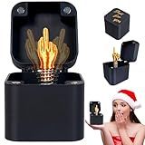 JEANUE Funny Gag Birthday Gifts for Men,White Elephant Gifts for Adults,Prank Box Random Cool Stuff for Brother,Mens Christmas Weird Quirky Gift for Coworkers