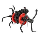 Garden Tiller Cultivator Attachment, 28mm 9 Teeth Power Tiller Tines for Gardening, 6 Claw Universal Electric Tiller Plow Attachment for Brush Cutter, Weed Eater, Lawn Mower