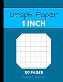 1 inch graph paper: graph paper 1 inch squares,1inch graph paper notebook,1 inch graph paper sheets,graph paper 1 inch grid.
