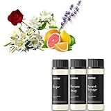 Perfume-Inspired Essential Oil Set – 3×20ml Diffuser Oils with Floral & Woody Notes | Designer Fragrance Blends for Home, Spa & Aromatherapy