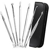 Teenitor 7 in 1 Pimple Popper Tool Kit Blackhead Remover Tools Blackhead Extractor, Pimple Extractor Pimple Popper Tool Zit Popper Tool Acne Tools Comedone Extractor Black Head Remover