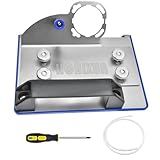 45 degree tile chamfering tool, Angle Grinder Stand For Tile 45° Chamfer Cutting, 100-Type Universal 45 Degree Tile Chamfering Stand Type Angle Grinder,45 ° angle tile cutting