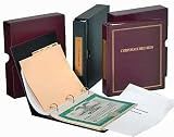 Corporate kit ThriftKit Combo : Binder, Slipcase, Stock Certificates, Index Tabs (Limited Liability Company, Burgundy)