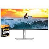 Dell DELL-U4025QW UltraSharp 40 Curved Thunderbolt Hub Monitor Bundle with 2 YR CPS Enhanced Protection Pack