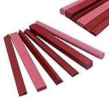 CBRIGHT Sharpening Stone Set, 6pcs 3000# Ruby Whetstone Kit Small Fine Polishing Sharpener Stone for Sharpen Chisel Gouge,Knife and Bladed Cutting Tools, Variety of Shapes[Length:100mm(3.94Inch)]