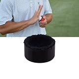 Lunas Ball Washer – Portable Golf Ball Washer & Cleaner, Magnetic Pocket Scrubber for Golf Bag or Cart, Black