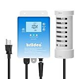 Salt Chlorine Generator, Briidea Chlorine Generator with USA Titanium Salt Cell, Designed for Hot Tubs & Swim Spas, Up to 2000 Gallons, Chemical-Free