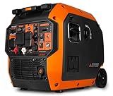 WEN Quiet 6800-Watt Dual Fuel RV-Ready Electric Start Portable Inverter Generator with Fuel Shut Off and CO Watchdog for Electric Vehicle Backup (DF680iX)