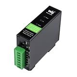 Waveshare RS232/485/422 to RJ45 Ethernet Module, TCP/IP to Serial, with POE Function, Bi-Directional Transparent Transmission, Suitable for Data Acquisition, Intelligent Instrument Monitoring, etc