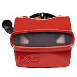 IMAGE3D Custom Viewfinder Reel Plus RetroViewer - for Kids, & Adults, Classic Toys, Slide Viewer, Retro, Vintage, May Work in Old Toys (Red)