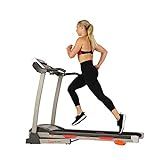Sunny Health & Fitness Folding Incline Treadmill with Tablet and Device Holder - SF-T4400