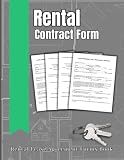 Rental Lease Forms for Tenant Yearly I Tenancy Agreement Book: Residential Lease Contract for Rental Property