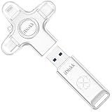 iDiskk 128GB Photo Stick – Photo & Video auto-Backup for iPhone, Android, Mac & PC – iPhone Storage Memory Stick for Transfer Files/Videos/Photos