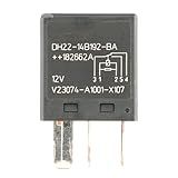 V23074-A1001-X107 DH22-14B192-BA 12VDC 5Pins 30A 1 Form C Automotive Relays Plug-in Micro ISO Relays with Resistor Sames as V23074-A1001-A403 VFMA-15F41-S01 V23074-A1001-X91