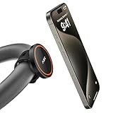 A2C Gym Fitness Phone Mount for MagSafe - 17 N54 Strong Magnets Stable and Secure Phone Mount with Adjustable Strap, Compatible with Gym Equipment, Stroller, Shopping Cart, Exercise Bikes