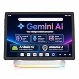 Jeazans 2026 Upgraded Android 16 Tablet with 64GB+1TB Expand, 10.1 inch Tablet with 8-Core, Dock Station, Gemini Ai, WiFi 6, Bluetooth 5.4, 3-Year Protection, Tablet for Students, Kids& Adults