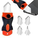 Kaisi Phone Screen Repair Kit,0.1mm Ultra Thin Prying & Opening Tool High Tenacity Stainless Steel Spudger Electronics Repair Tool Compatible for Cellphone iPhone Ipad Tablets