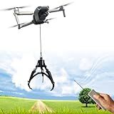 XTnueotr Universally Drone Airdrop System Release Device Payload Delivery Transport Drop, for DJI Mini4/Mini3/Mini2/Air3/Air2/Air2S/ Mavic Series Drone Accessories (Mechanical Claw)