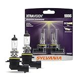 SYLVANIA - 9006 XtraVision Halogen Headlight Bulb - High-Performance Car Headlight - Replacement Halogen Light - For Automotive - 2 Bulbs