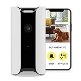 Canary Pro Indoor Home Security Camera 1080p HD WiFi IP | 24/7 Watch Live Video, Siren, Climate Monitor, Motion Alerts, Two-Way Talk, Night Vision, 10x Zoom, Private Mode, Works with Alexa and More